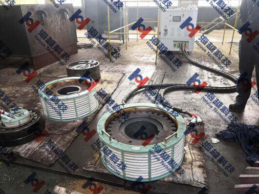 【中頻感應加熱器應用】齒輪、軸承、聯軸器的熱套熱拆
